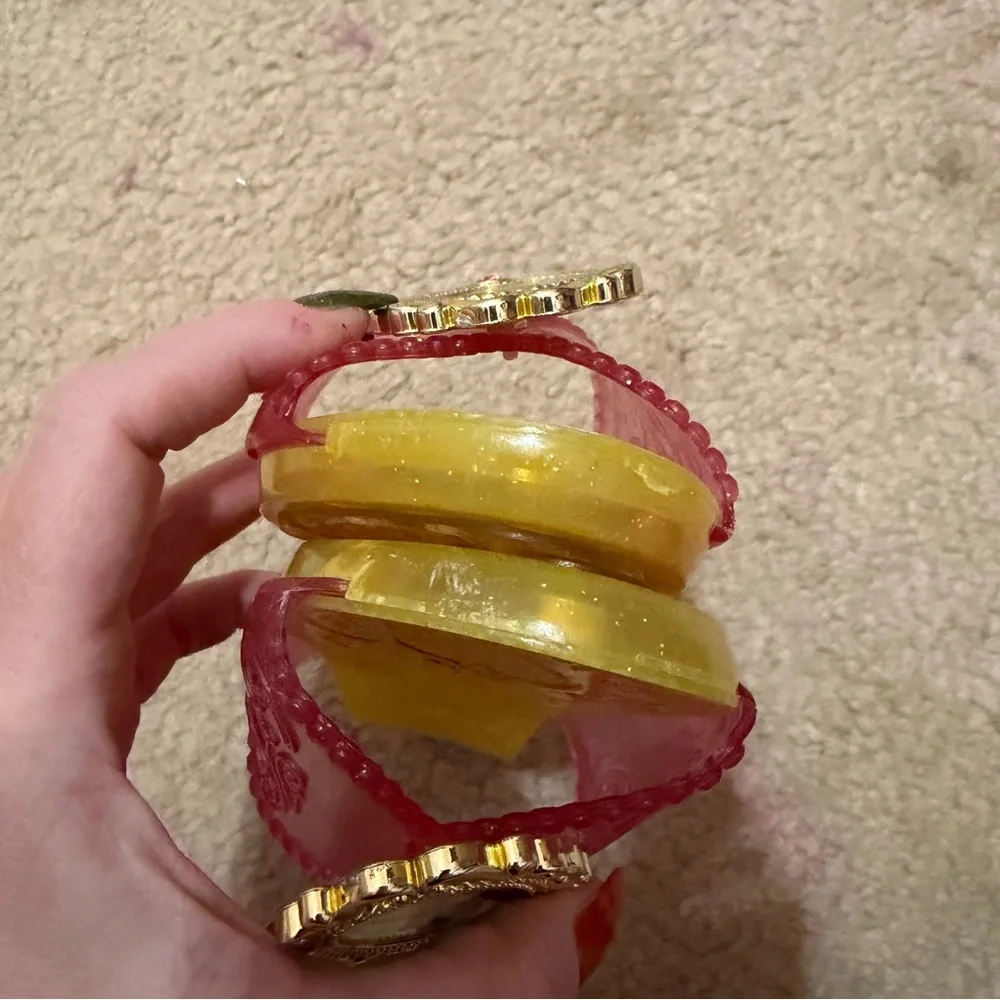 Disney Belle Sparkling Princess Dress Up Costume Shoes Sandals 9-11